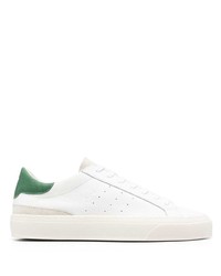 D.A.T.E Sonica Lace Up Leather Sneakers