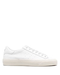 D.A.T.E Sonica Lace Up Leather Sneakers