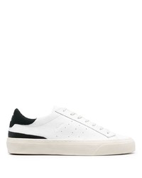 D.A.T.E Sonica Two Tone Leather Sneakers