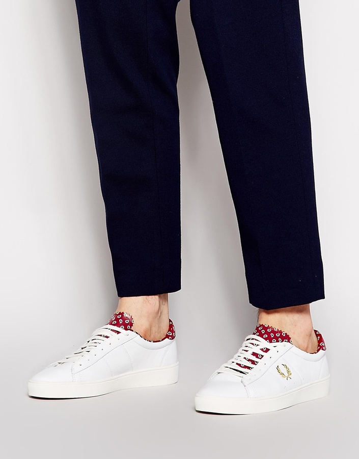 Fred Perry Spencer Leather Drakes 