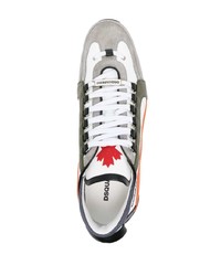 DSQUARED2 Spiker Panelled Sneakers