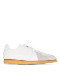 NEW STANDARD Squared Panelled Low Top Sneakers