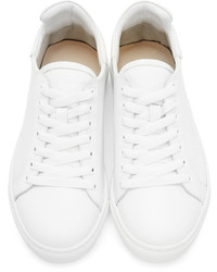 Sophia Webster Ssense White Leather Bibi Sneakers