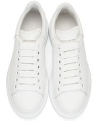 Alexander McQueen Ssense White Oversized Sneakers