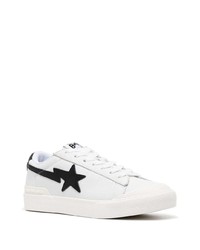 A Bathing Ape Star Patch Low Top Sneakers