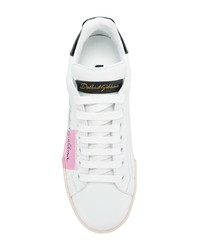 Dolce & Gabbana Stripe Panel Sneakers