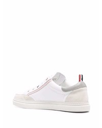 Thom Browne Striped Lace Up Sneakers