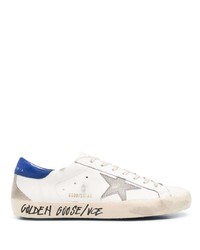 Golden Goose Super Star Distressed Leather Sneakers