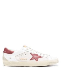 Golden Goose Super Star Mesh Lace Up Sneakers