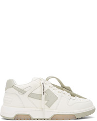 Off-White Taupe Out Of Office Sneakers