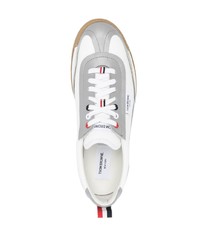 Thom Browne Tech Runner Leather Low Top Trainers