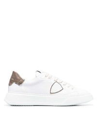 Philippe Model Paris Temple Two Tone Sneakers