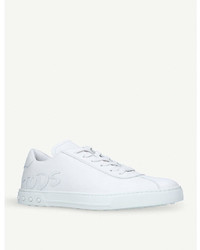 Tod's Tods Cassetta Logo Leather Trainers