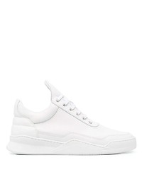 Filling Pieces Tonal Hi Top Leather Trainers