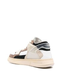 RUN OF Touch Strap Mid Top Sneakers