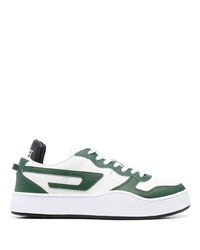 Diesel Two Tone Lace Up Sneakers