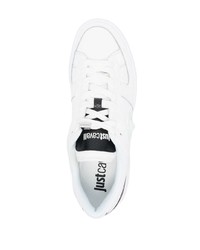 Just Cavalli Two Tone Leather Sneakers