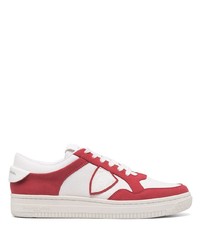Philippe Model Paris Two Tone Panelled Sneakers