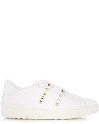 Valentino Untitled 11 Low Top Leather Trainers