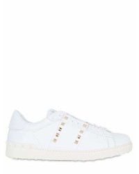 Valentino Untitled Rockstud Leather Sneakers
