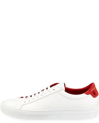 Givenchy Urban Street Leather Low Top Sneakers
