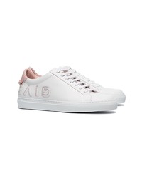 Givenchy Urban Street Logo Applique Leather Sneakers