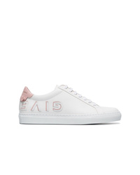 Givenchy Urban Street Logo Applique Leather Sneakers