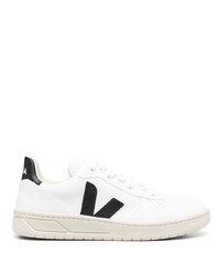 Veja V 10 Faux Leather Sneakers