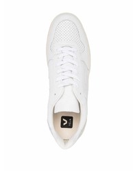 Veja V 10 Low Top Lace Up Sneakers