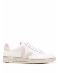 Veja V 12 Low Top Leather Sneakers