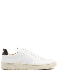 Veja V 12 Low Top Leather Trainers