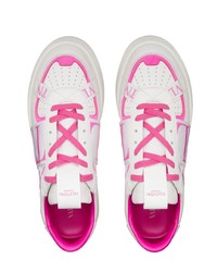 Valentino Garavani Vl7n Leather Low Top Sneakers