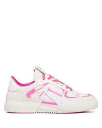 Valentino Garavani Vl7n Leather Low Top Sneakers