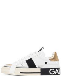 Dolce & Gabbana White 2zero Sneakers