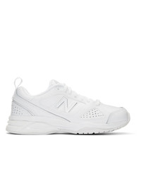 New Balance White 623v3 Sneakers