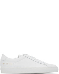 Common Projects White Achilles Special Edition Sneakers