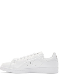 Raf Simons White Adidas Edition Stan Smith Sneakers