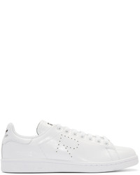 Raf Simons White Adidas Edition Stan Smith Sneakers