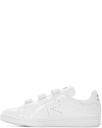 Raf Simons White Adidas Originals Edition Stan Smith Comfort Sneakers