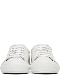 Acne Studios White Adrian Grain Sneakers