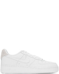 Nike White Air Force 1 07 Craft Sneakers