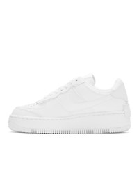 Nike White Air Force 1 Shadow Sneakers