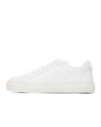 Moncler White Alodie Sneakers