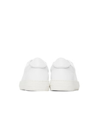 Moncler White Alodie Sneakers