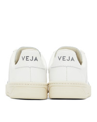 Veja White And Black Campo Sneakers