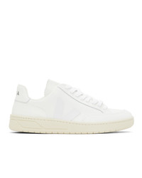 Veja White And Black Campo Sneakers