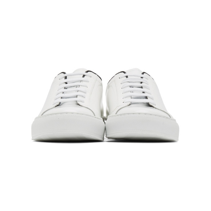 Common Projects White And Black Original Vintage Achilles Sneakers ...