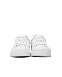 Paul Smith White And Blue Basso Sneakers
