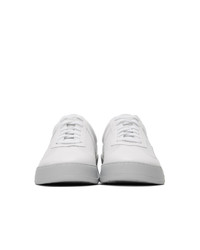 A-Cold-Wall* White And Grey Logo Shard Sneakers