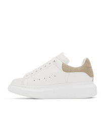 Alexander McQueen White And Grey Oversized Sneakers